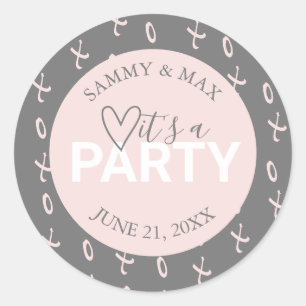 Adesivo Coração Bonito É Um Vestido de Festa