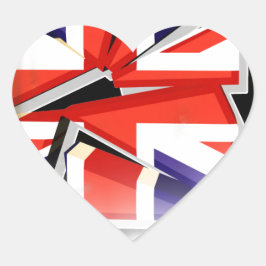 Adesivo Coração brexit