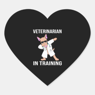 Adesivo Coração Cachorro Veterinário Pet