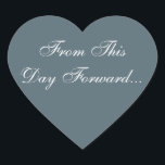 Adesivo Coração Cadete de Convite Personalizado<br><div class="desc">Cartazes De Cadete Correspondentes Para Cadete De Casamento E Branco - casais Envolvidos De Pé Muitas Vezes se perguntam: O que é popular hoje em dia quando se trata de adesivos de casamento? Estes elegantes e de escolha Personalizáveis Vinhetas de Convite para Cadete de Casamento e Brancos são feitos para...</div>