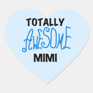 Adesivo Coração Camisetas e presentes totalmente incríveis de Mimi