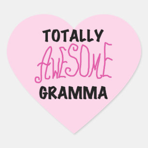 Adesivo Coração Camisetas Rosa Gramma Totalmente Incríveis Oferece