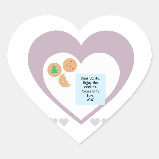 Adesivo Coração Caros Papais noeis - Traga Brinquedos (Frente)