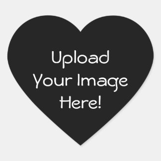 Adesivo Coração Carregue-Sua-Foto-Autocolante (Em Forma De Coração