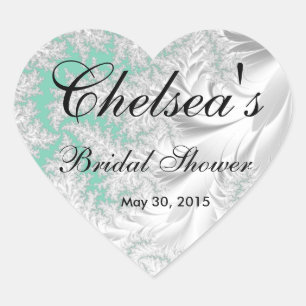 Adesivo Coração Chá de panela bonito  Cor de fundo do mosaico