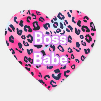 Adesivo Coração Chefe Babe Heart Stickers - Prontos para morrer!