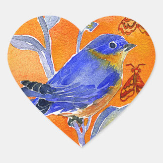 Adesivo Coração 'Chirp'