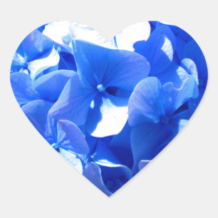 Adesivo Coração Cobalt Azul
