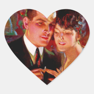 Adesivo Coração Colunas Ide