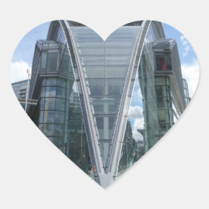 Adesivo Coração Comprando Mall London Heart Sticker