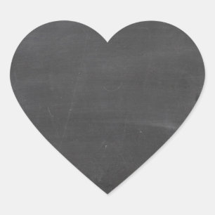 Adesivo Coração Conselho de giz