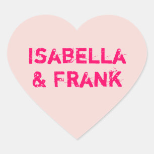 Adesivo Coração Conversação de Blush