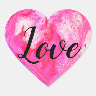 Adesivo Coração Coração do amor