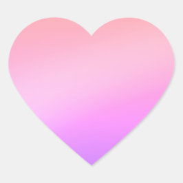 Adesivo Coração coração rosa