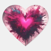 Coração Rosa Pequeno