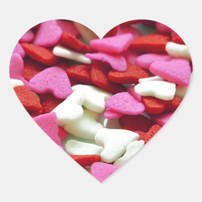 Adesivo Coração Corações do namorados (Frente)