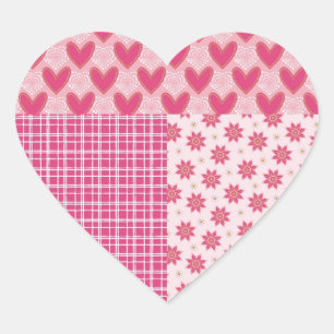 Adesivo Coração Corações para sempre