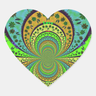 Adesivo Coração Cores de Hakuna Matata Tradicional Africano.png