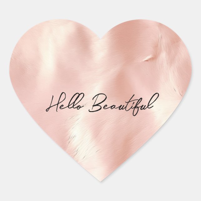 Adesivo Coração Cowhide Dourada Cowgirl Rosa-Rosa-Rosa-Cinzento (Frente)