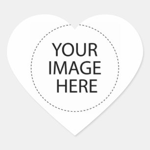 Adesivo Coração Criar seus próprios presentes feitos sob encomend