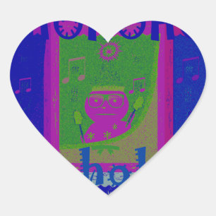 Adesivo Coração Crie seus próprios Papais noeis especiais HoHoho P