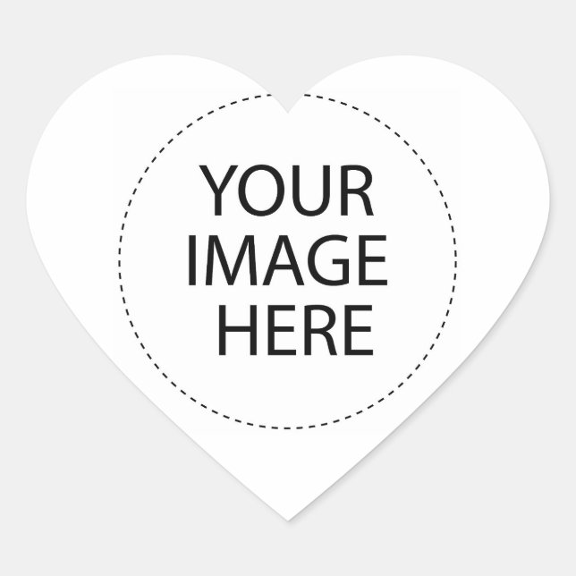 Adesivo Coração Crie Seus Próprios presentes personalizados (Frente)