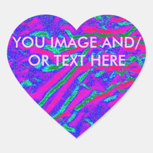 ADESIVO CORAÇÃO CRIO RÁPIDO DE PRODUTOS - SUA IMAGEM E/OU TEXTO A