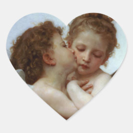 Adesivo Coração Cupido e Psyche como Namorados infantil