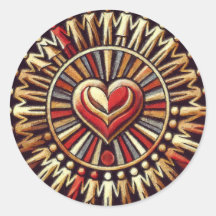 Coração da Unidade: Weltfrieden - World Peace Stic