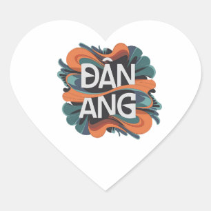 Adesivo Coração Danang
