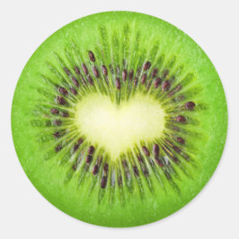 Adesivo coração de Kiwi