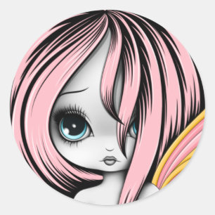 Adesivo Coração de sangramento Fae Stickers4