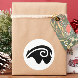 Adesivo coração de urso