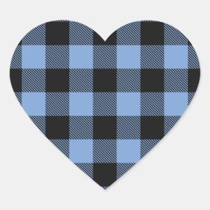 Adesivo Coração Deer Hunting Lodge Chá de fraldas Antlers Boy Blue