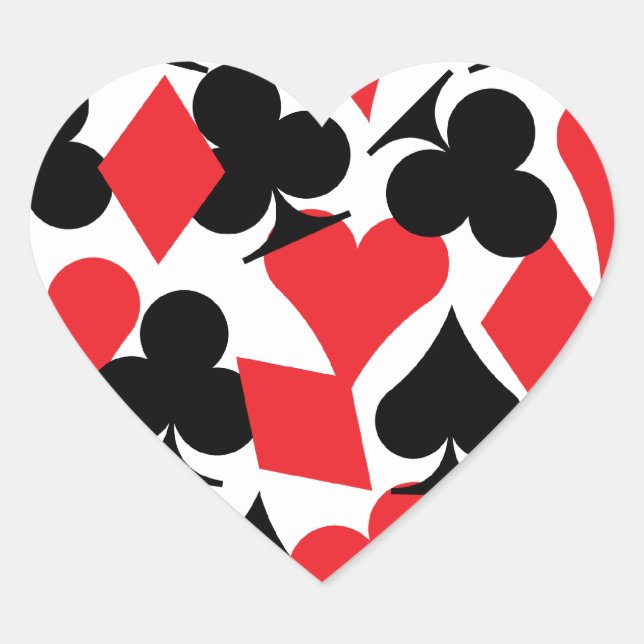 Adesivo Coração Destiny Las Vegas Wedding Heart Sticker (Frente)