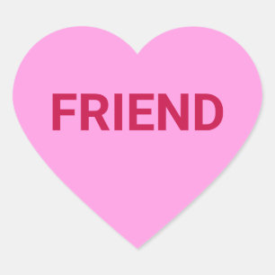 Adesivo Coração Dia de os namorados de mensagens personalizado do