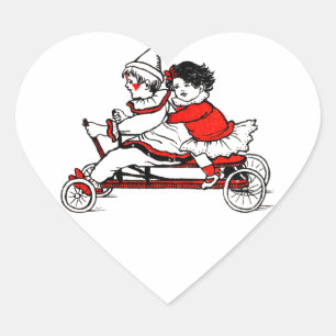 ADESIVO CORAÇÃO DIA DE OS NAMORADOS DOCE COM CORAÇÃO INVERTIDA.