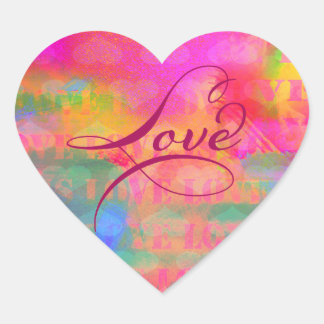 Adesivo Coração Dia de os namorados Heart Love