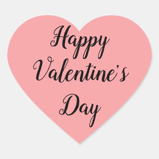 Adesivo Coração Dia de os namorados Heart Sticker (Frente)