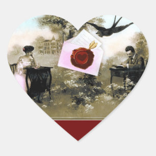 ADESIVO CORAÇÃO DIA DE OS NAMORADOS ROMÂNTICO AMAVA CORAÇÃO DE 