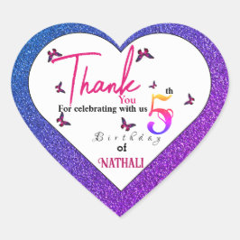 Adesivo Coração Diversão Flutuante