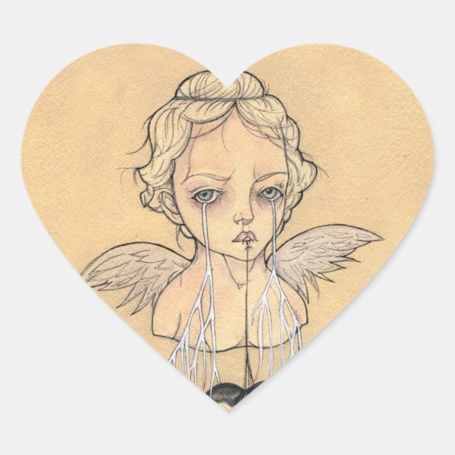 Adesivo Coração Dolores - Sticker (Frente)