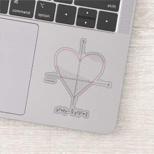 Adesivo Coração dos machados