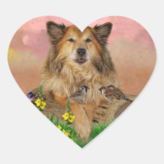 Adesivo Coração Droomstickers