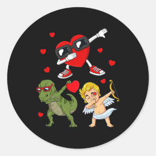 Adesivo Coração E Diversão Cupida Do dia de os namorados T