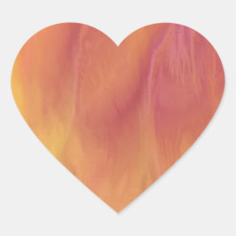 Adesivo Coração Earthtone Skies Heart Stickers