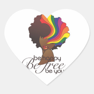 Adesivo Coração Ela e a dela devem estar felizes