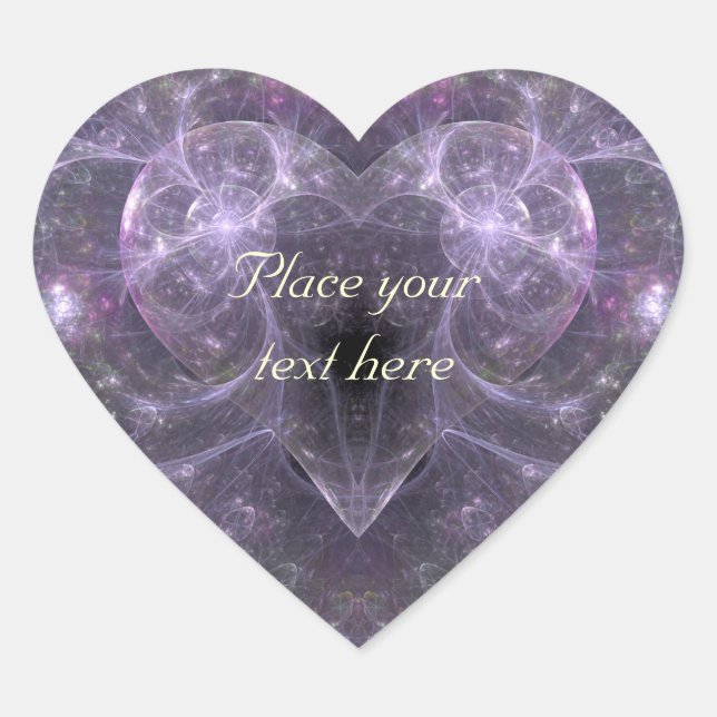 Adesivo Coração Energia do Amor (Frente)