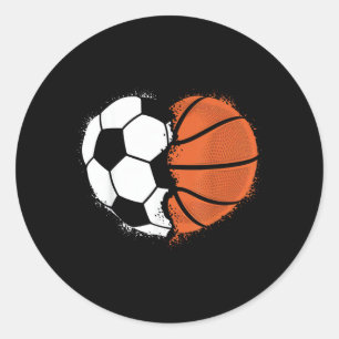 Adesivo Coração Esportes Futebol Basquete Bola Amante Vale