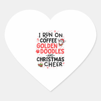 Adesivo Coração Eu Corro Em Porcos De Ouro De Café E Saúde De Nata
